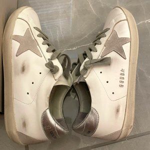 Golden Goose Superstar Leather Sneaker Size 38